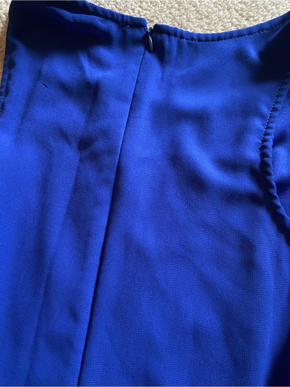Delia’s pleated Front Royal Blue Dress - Picture 3 of 4